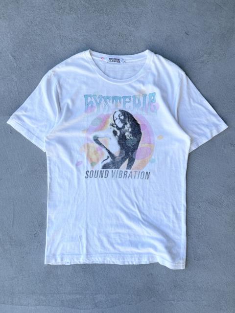 Vintage - STEAL! 2000s Hysteric Glamour Sound Vibration Nude Girl Tee