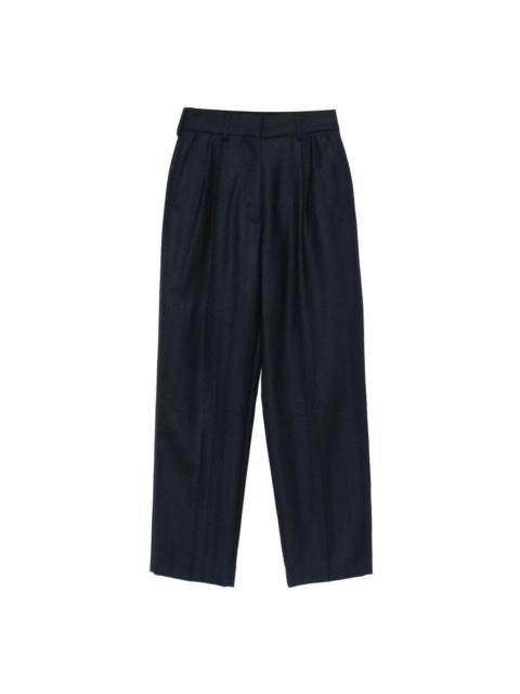 BLAZÉ MILANO Blazé Milano Blue Trousers - High-Waisted Trousers Women