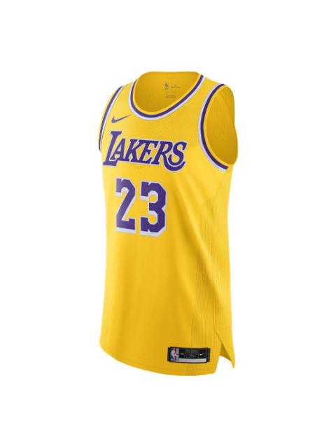 Nike Nike x NBA Lakers LeBron James Jerseys 'Yellow' CW3448-729