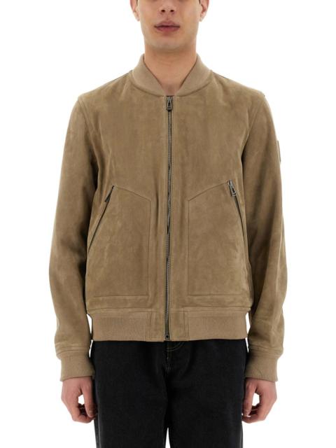 Belstaff Men Leather Jacket