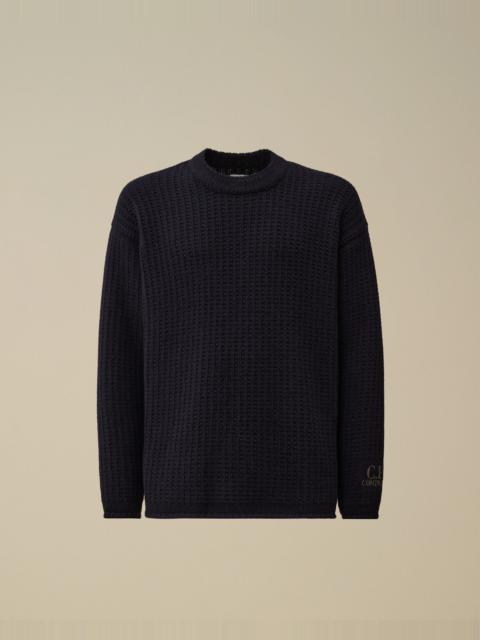 C.P. Company Lambswool GRS Boxy Crewneck Sweater