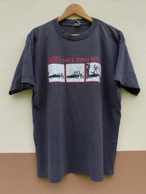 Other Designers Vintage - Vintage 00s Mixrology Skateboard Graphic got hurt tshirt