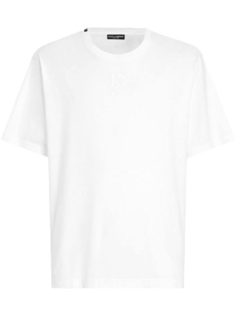 Dolce & Gabbana Men Short Sleeve Crew-Neck T-Shirt