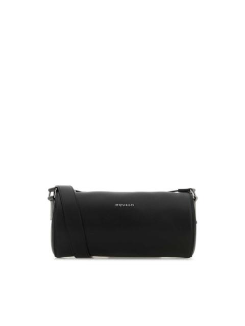 Alexander McQueen Alexander Mcqueen Black Leather Mcqueen Roller Crossbody Bag