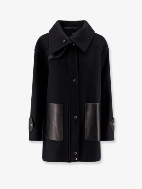 Other Designers R2W Reuben Wool And Cashmere Blend Coat
