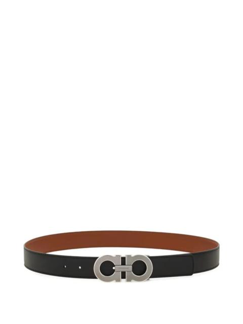 FERRAGAMO REVERSIBLE AND ADJUSTABLE GANCINI BELT