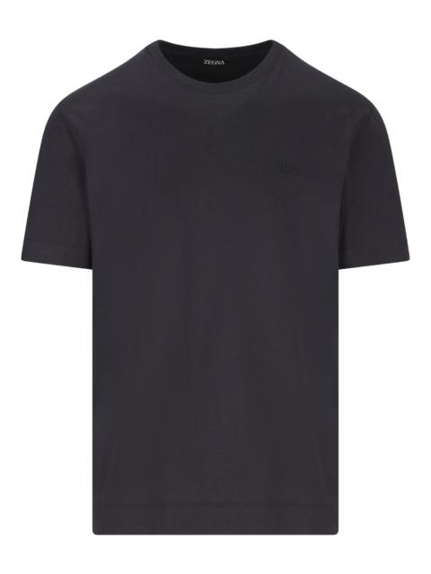 ZEGNA Zegna Crew-neck Short-sleeve T-shirt