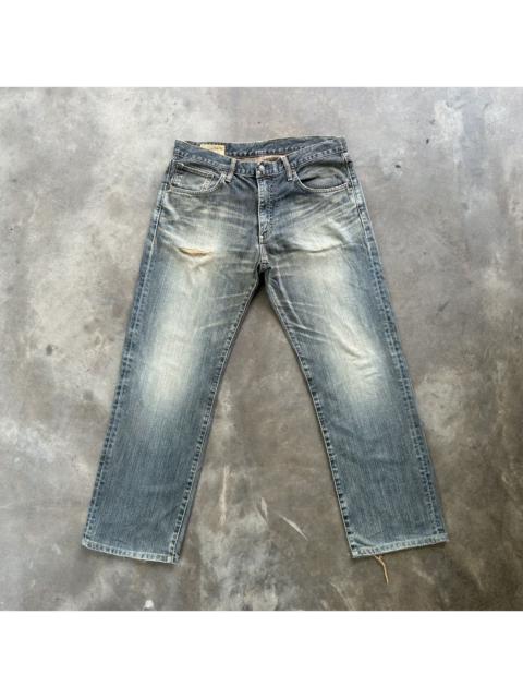 Other Designers Vintage Edwin Rusty Faded Distressed Denim Jean Pant