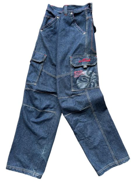 Other Designers Phat Farm - Piko Baggy Cargo Multipocket Tactical Denim Jeans 28x31