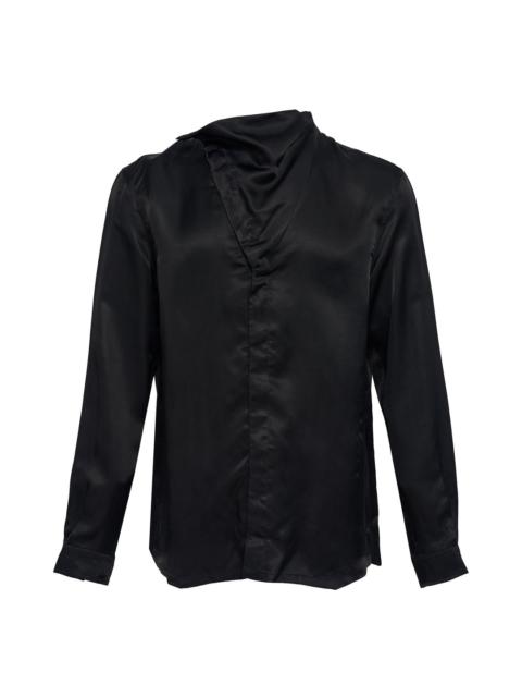 Rick Owens Island Shirt Washed Cupro