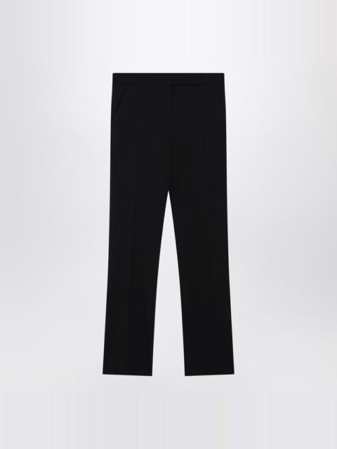 Max Mara Blue Wool Trousers