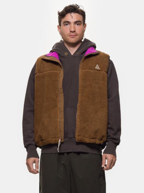 Nike ACG Therma-FIT ADV Vest in Mosswood Brown/Black/Summit White