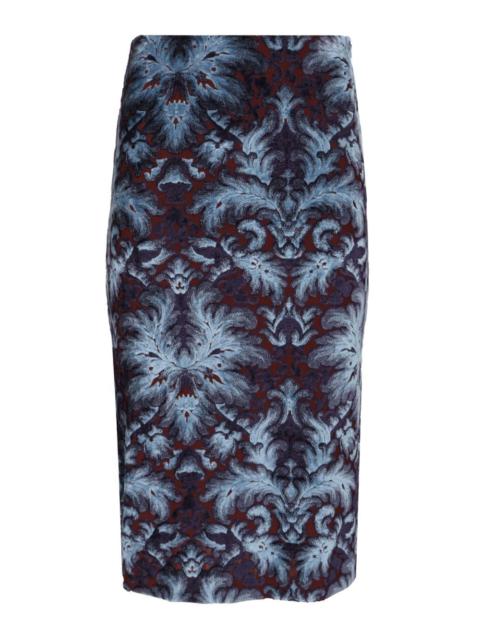 Etro Etro Women Midi Skirt With Paisley Flower Print