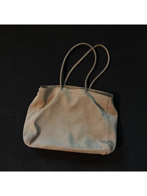 Prada Vintage Prada suede tote bag