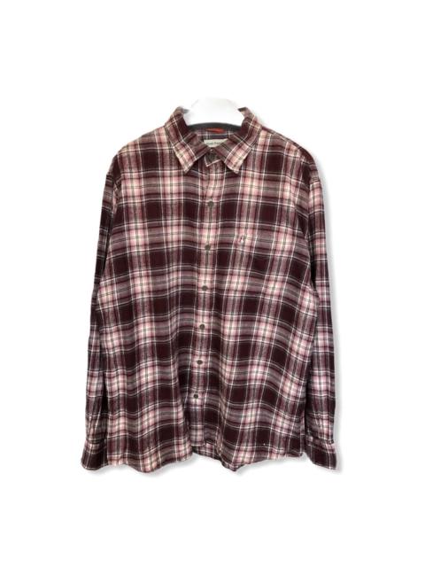 Other Designers Hush Puppies - Hush Puppies plaid Tartan Flannel Shirt 👕