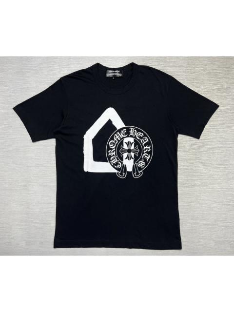 Chrome Hearts Chrome Hearts - CDG - DSM - Ginza Horseshoe Logo T-Shirt