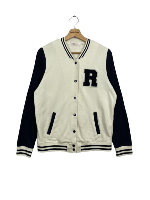 Other Designers Varsity - Colza Varsity Jacket White Navy