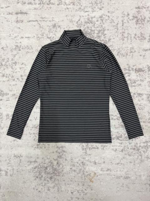 Burberry Burberry Golf Turtle Neck Stripe Sportswear Longsleeve Tee