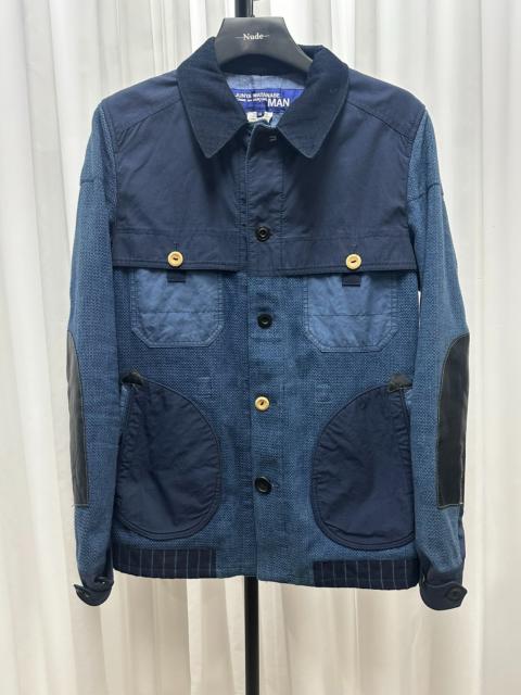 Junya Watanabe MAN Junya Watanabe Man Indigo Dyed Work Jacket 15SS