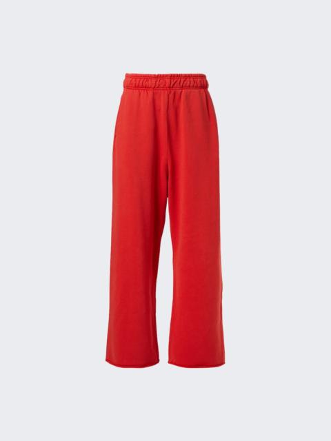 entire studios Straight Leg Sweatpant Cherry