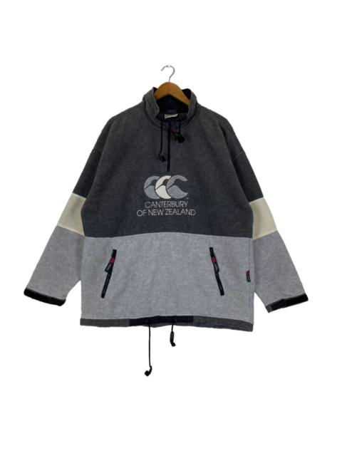 Other Designers Vintage - Canterbury of New Zealand fleece half zipper jacket