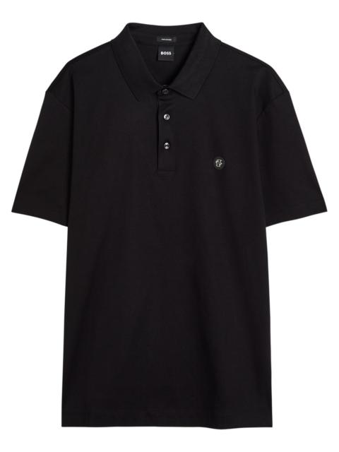 BOSS Boss C-parris 01 Logo-appliquéd Cotton Polo Shirt