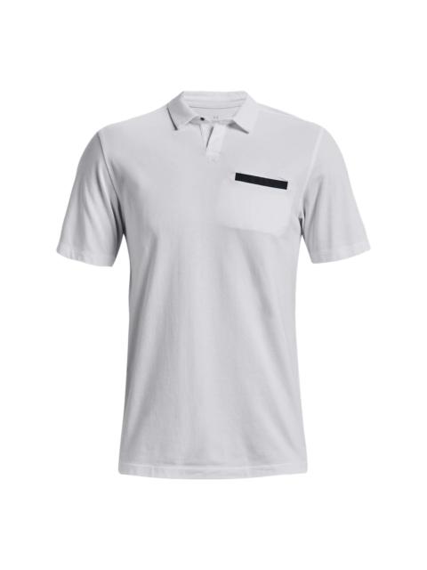 Under Armour Under Armour Vanish Snap Polo Shirt 'White' 1373690-100