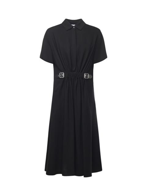 Loewe Stretch Viscose Belted Dress