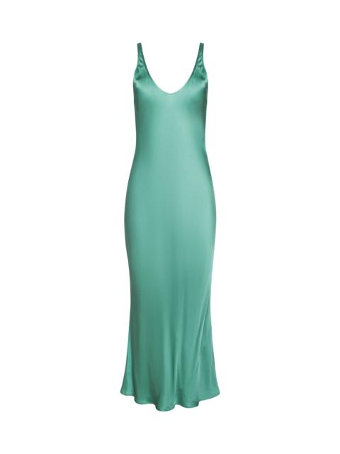 L'AGENCE Akiya Satin Tank Dress