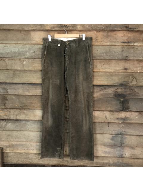 Other Designers Japanese Brand - Japanese Brand Dark Brown Conduroi Casual Pants #7064