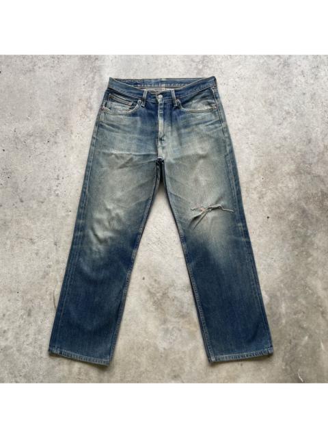 Other Designers W32🔥 Vintage Levi’s 502 Distressed Denim Jeans Pants Faded