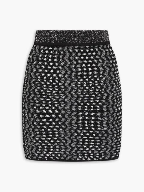 Missoni Sequined jacquard-knit mini skirt