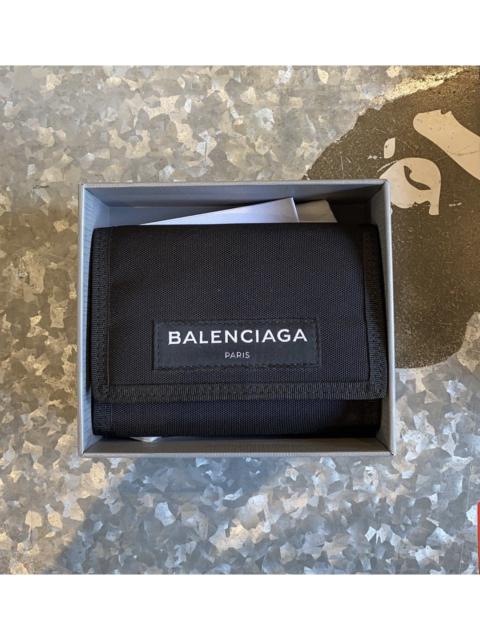 BALENCIAGA Balenciaga logo wallet
