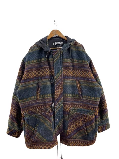 Schott Vintage Schott Navajo Blanket Multicolor Hoodies Jacket Size 52