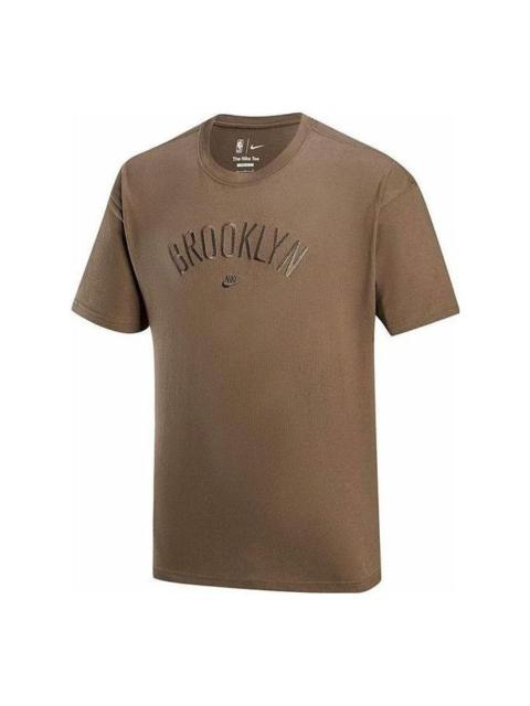 Nike Nike NBA Brooklyn T-Shirt 'Tan' FJ0562-040