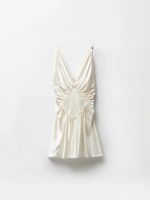 VERSACE Silk-Satin Mini Dress