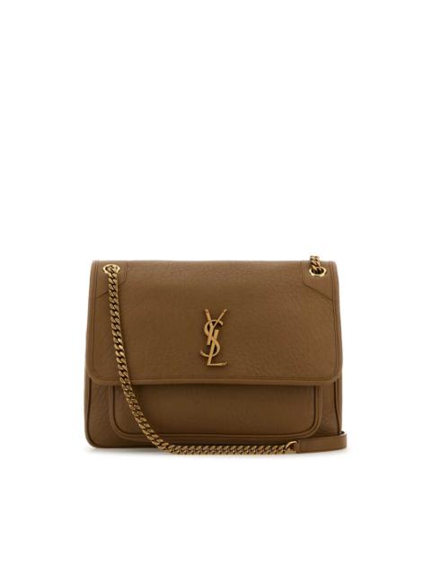 SAINT LAURENT Saint Laurent Camel Leather Large Niki Bag