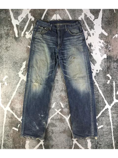 Other Designers Vintage - Dirty Vintage Levis 503 Jeans Faded Blue Denim KJ2289