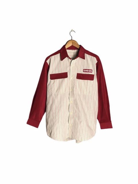 Other Designers Vintage - Japanese brand motorsport workshirt button up
