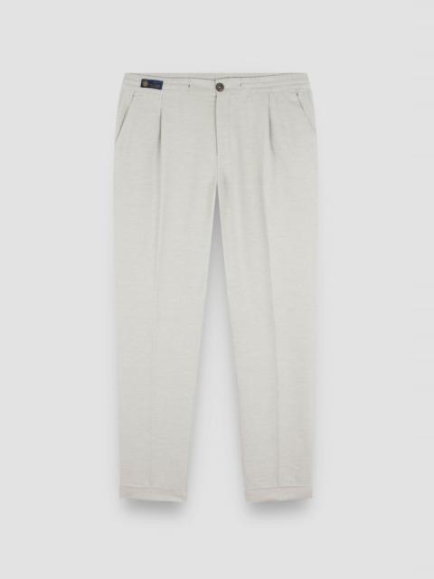 Paul & Shark CASHMERE COTTON CHINO TROUSERS WITH PINCE