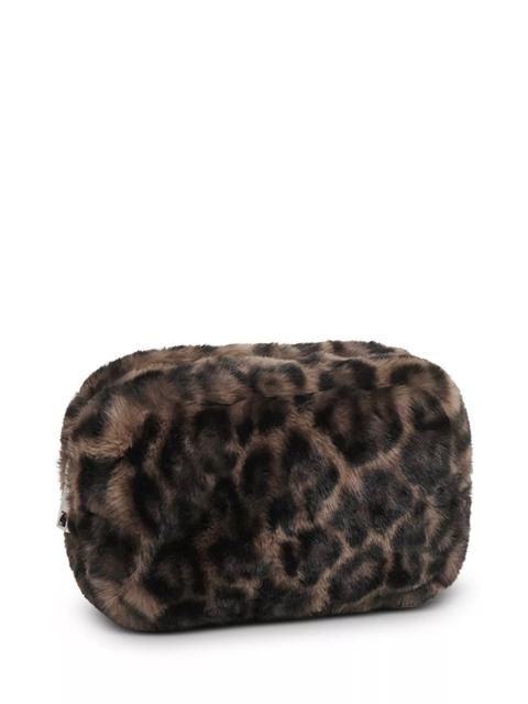 APPARIS Noor Leopard Faux Fur Pochette