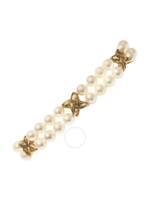 MIKIMOTO Mikimoto White South Sea Pearl Gold Bracelet PDH7K