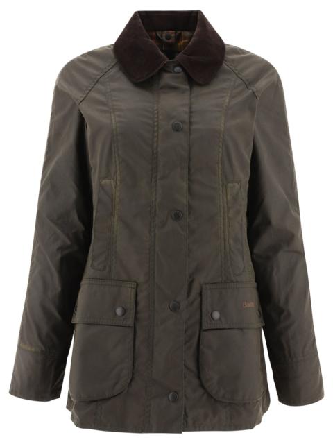 Barbour Barbour Beadnell Waxed Jacket Green Women