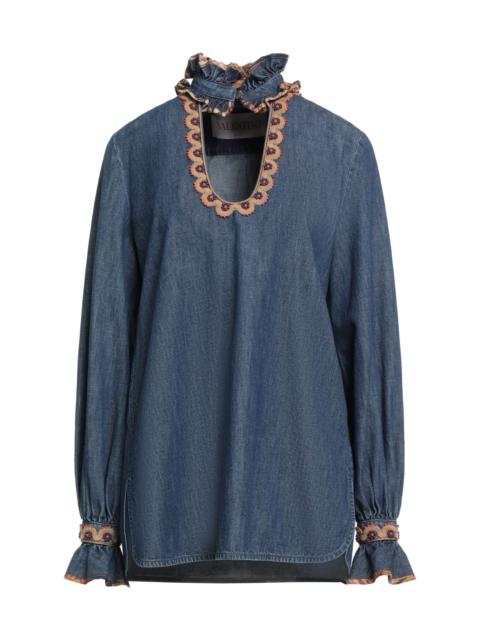 Valentino Blue Women's Denim Shirt