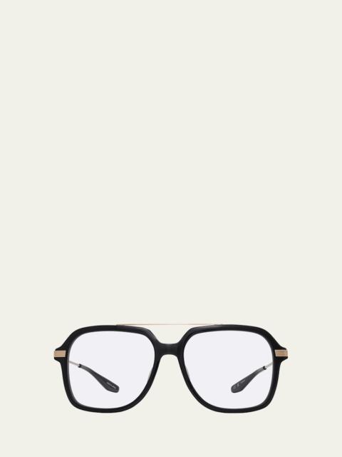 BARTON PERREIRA D. Ellis Zyl & Titanium Square Glasses