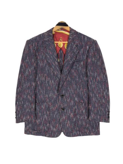 Other Designers Vintage Trussardi Single Breasted Wool Tweed Coat