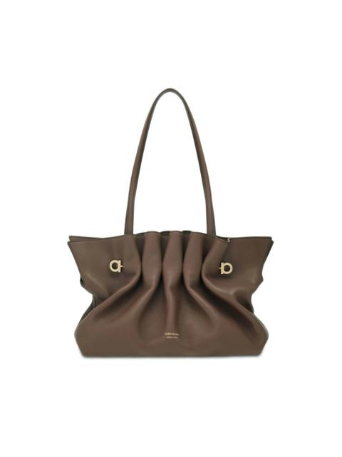 FERRAGAMO Ferragamo Grey Tote Bags Women