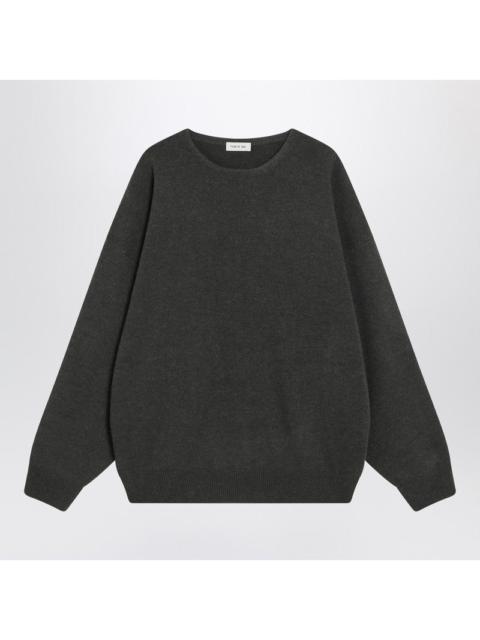 Fear of God Fear Of God Faded Black Crewneck Sweater In Wool Men