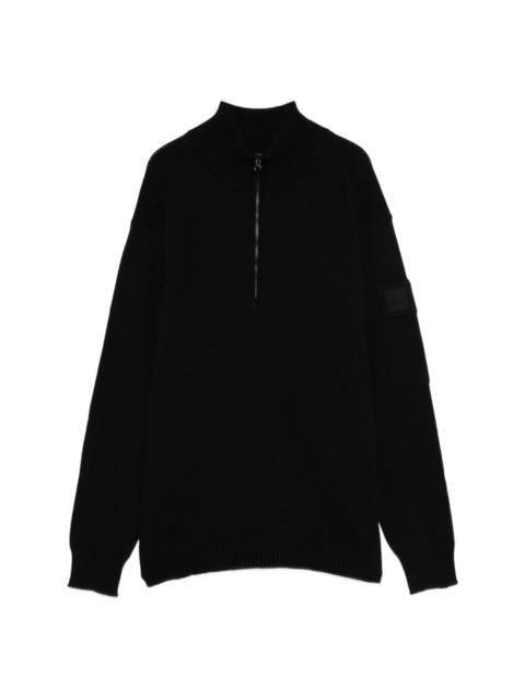 C.P. Company Metropolis polo shirt in extrafine merino wool