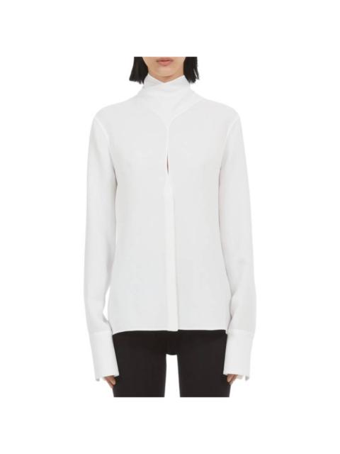 FERRAGAMO Ferragamo Sash Collar Long-Sleeved Shirt